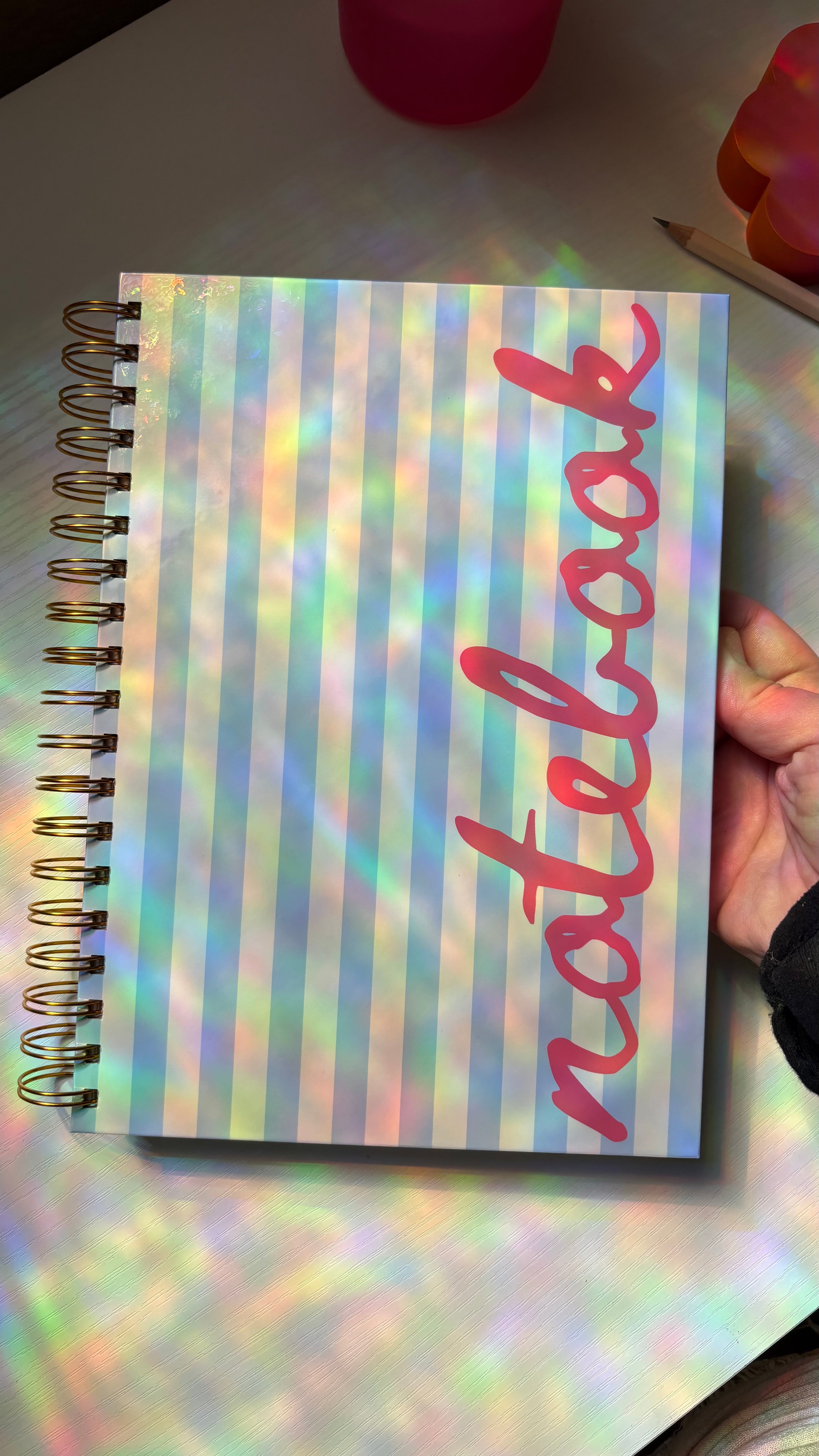 Libreta Personalizada con Texto | 100 Hojas